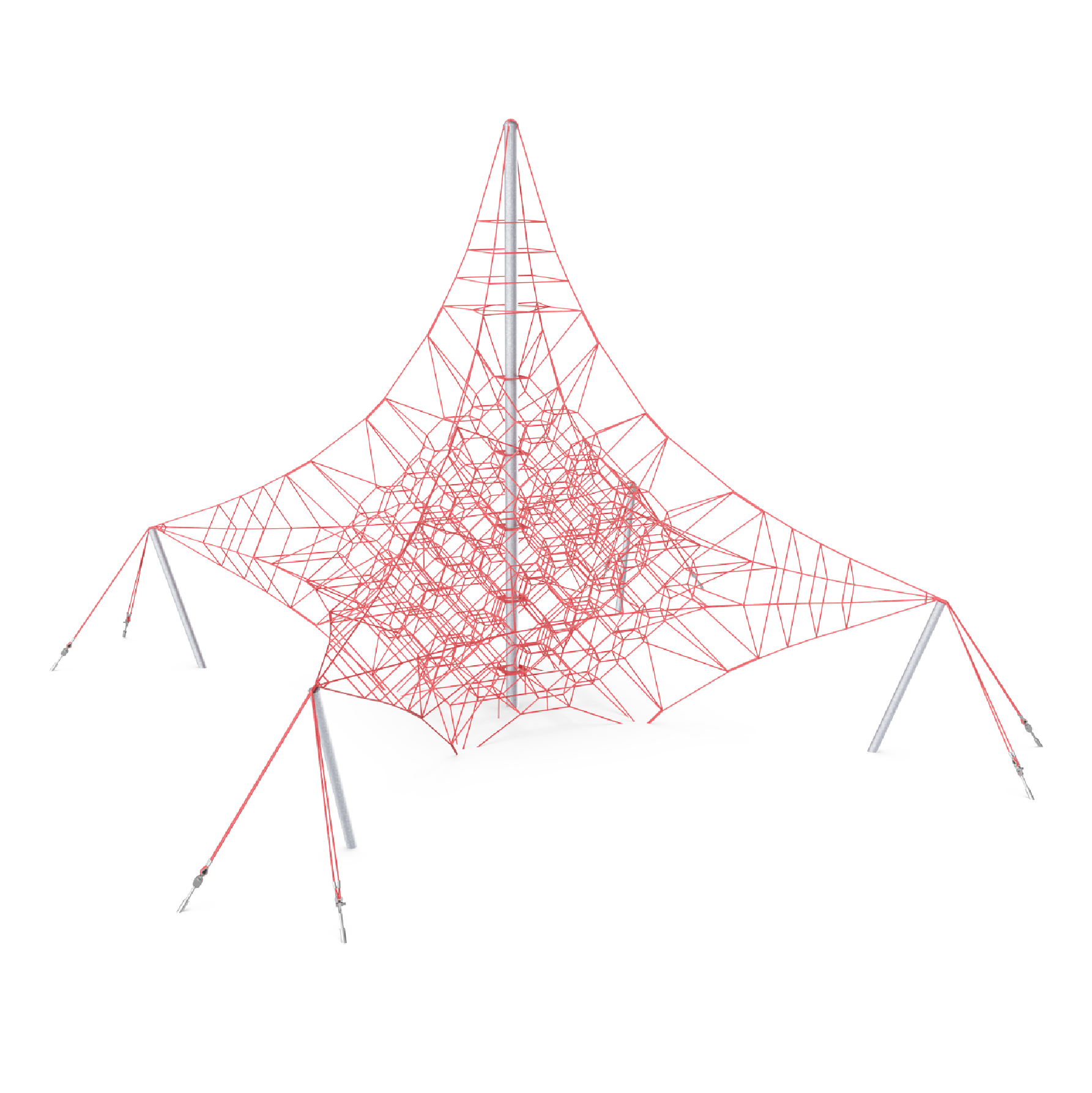 Red octogonal L COR43401