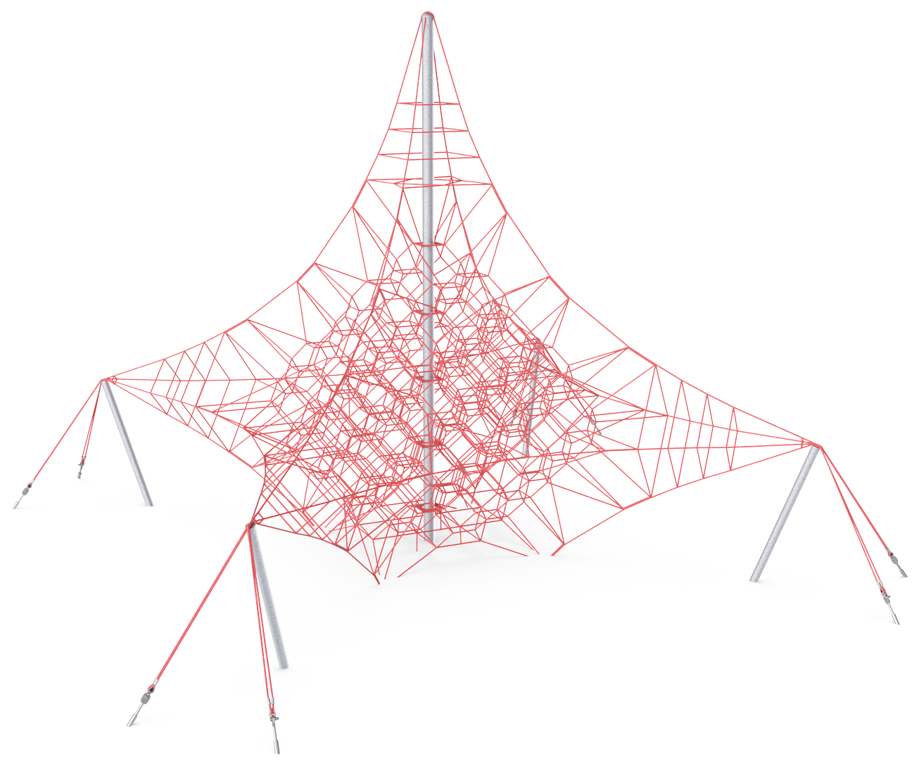 Red octogonal L COR43401