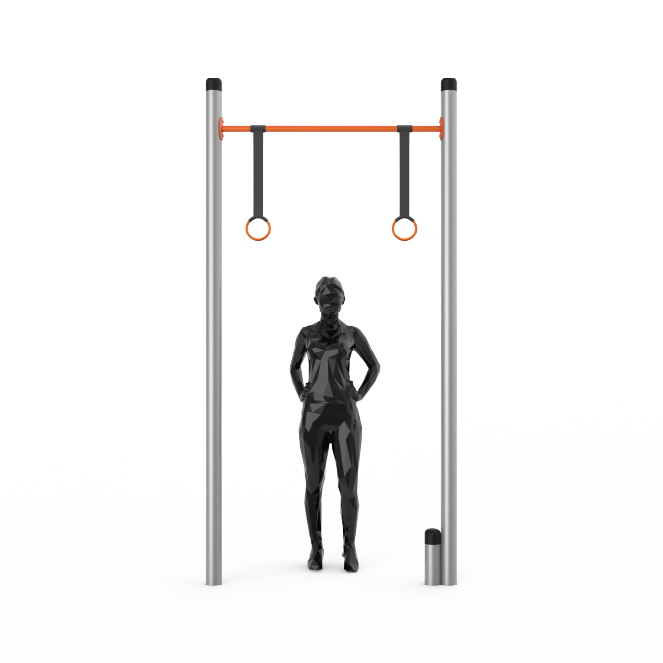 E2-2300 Barra dominadas/argollas