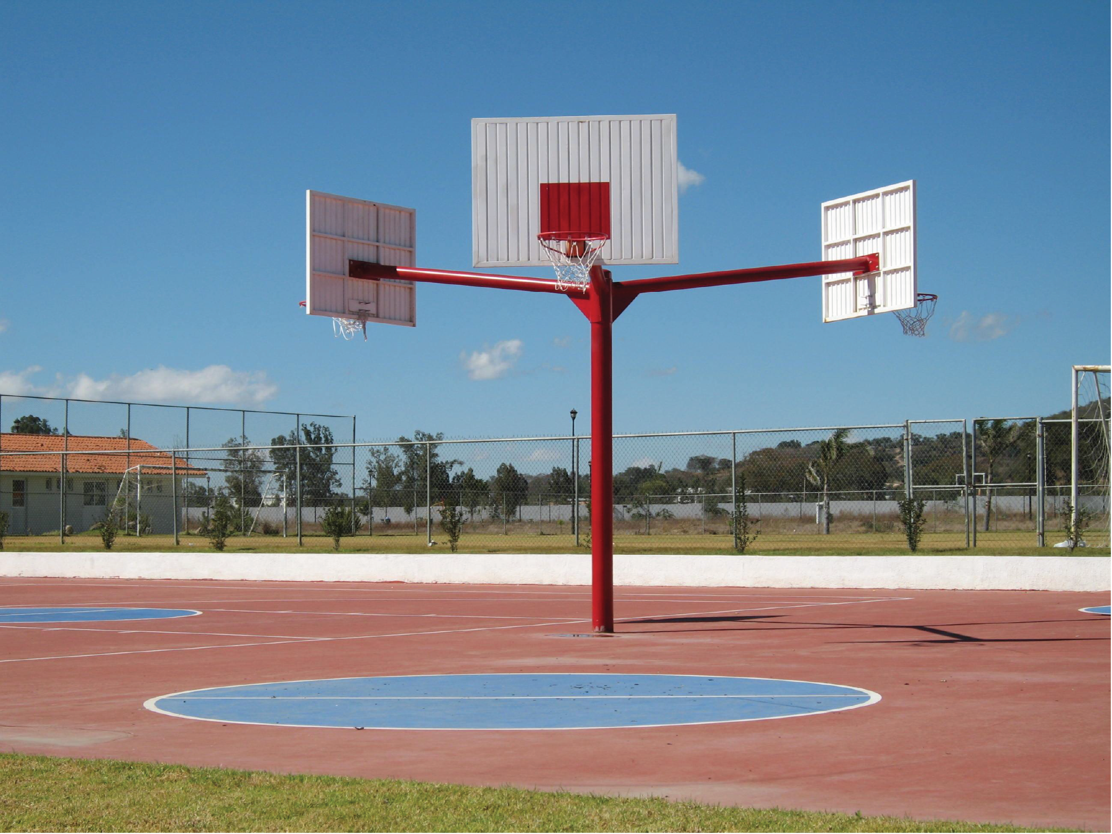 Canasta Basketball triple E9-3102, tablero PRO12
