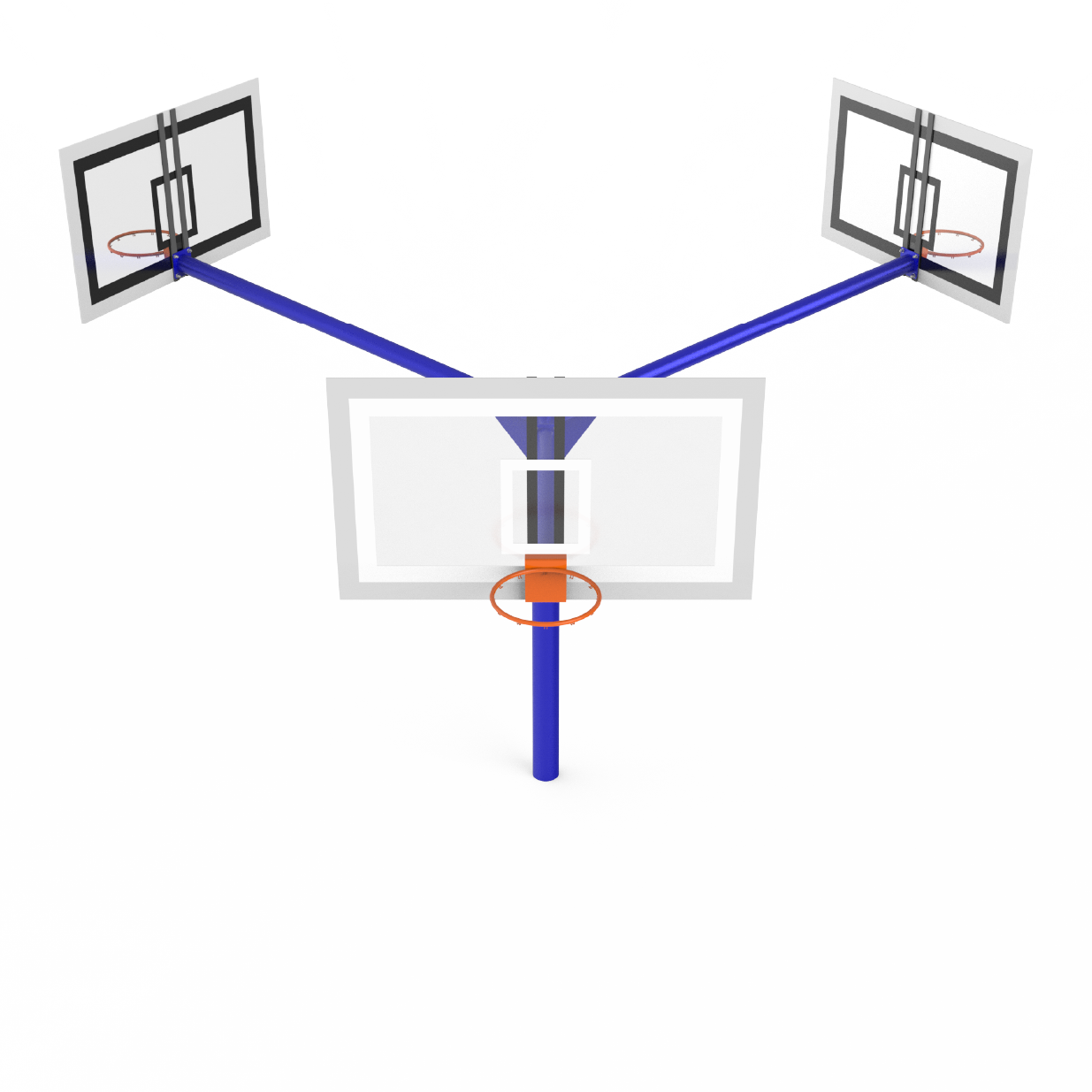 Canasta Basketball triple E9-3102, tablero PRO12