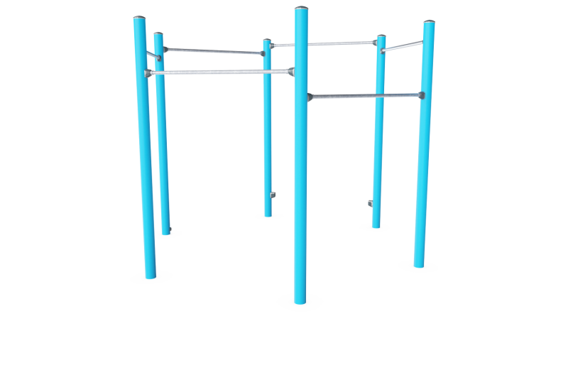Hexagon Pull Up Station FPW217