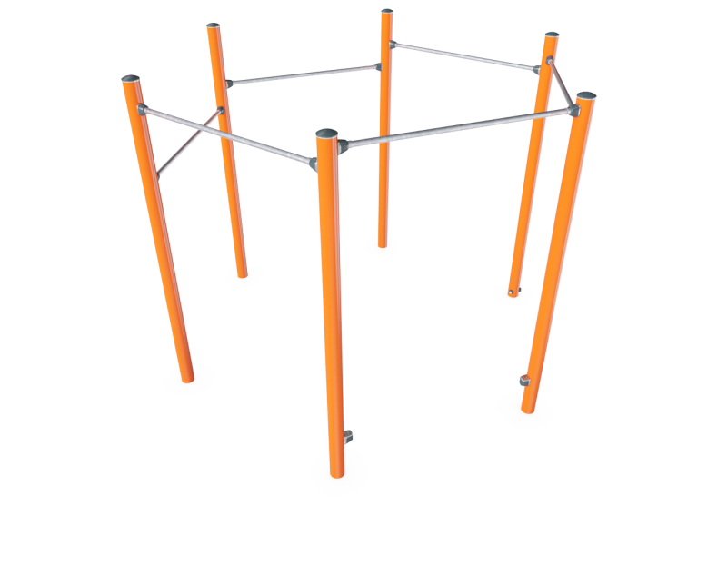 Hexagon Pull Up Station FPW217