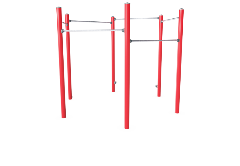 Hexagon Pull Up Station FPW217