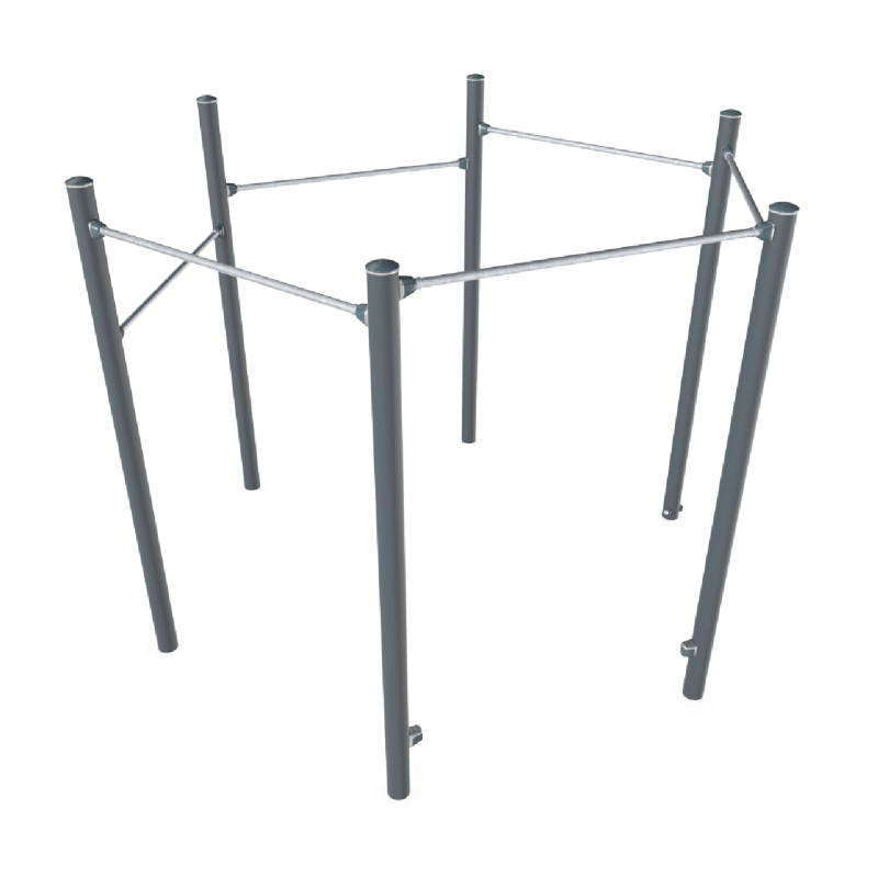 Hexagon Pull Up Station FPW217