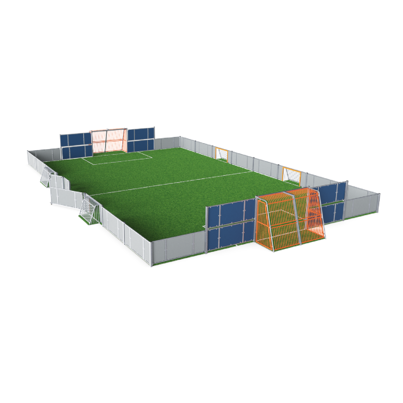 Pista MUGA 14X23 H:1m Plate Design FRE600302