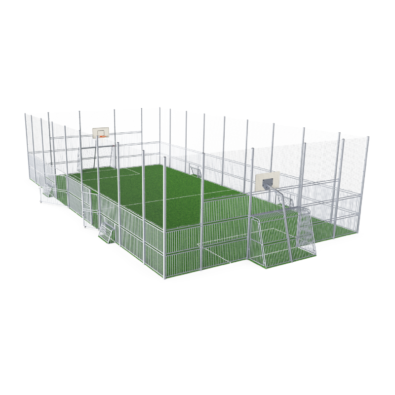 Pista MUGA 12X24 H:5m Acero FRE600701
