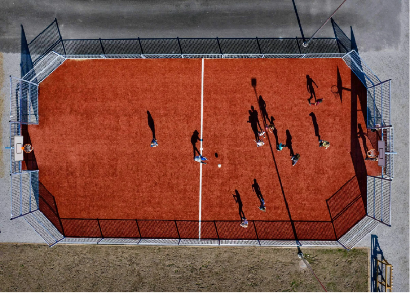 Pista MUGA 12x21m FRE602201