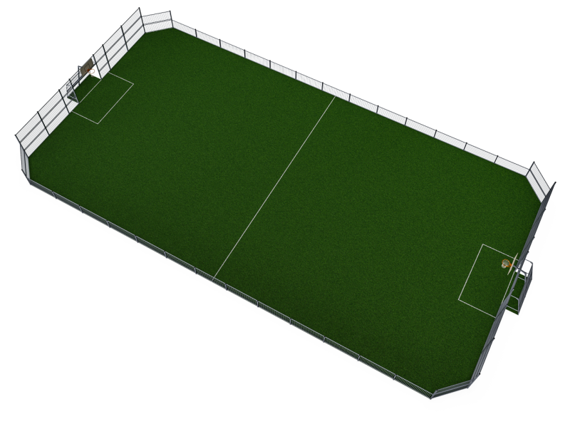 Pista MUGA 19x39m FRE603001