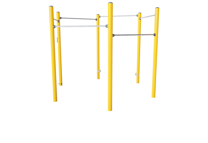 Estructura Dominadas Hexagonal FSW217