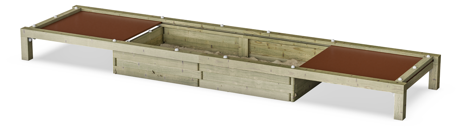 Arenero con tapas KPL510