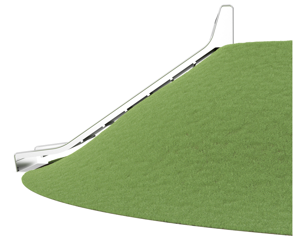 Tobogán de ladera, 3m de alto, 2m de ancho KSL30904