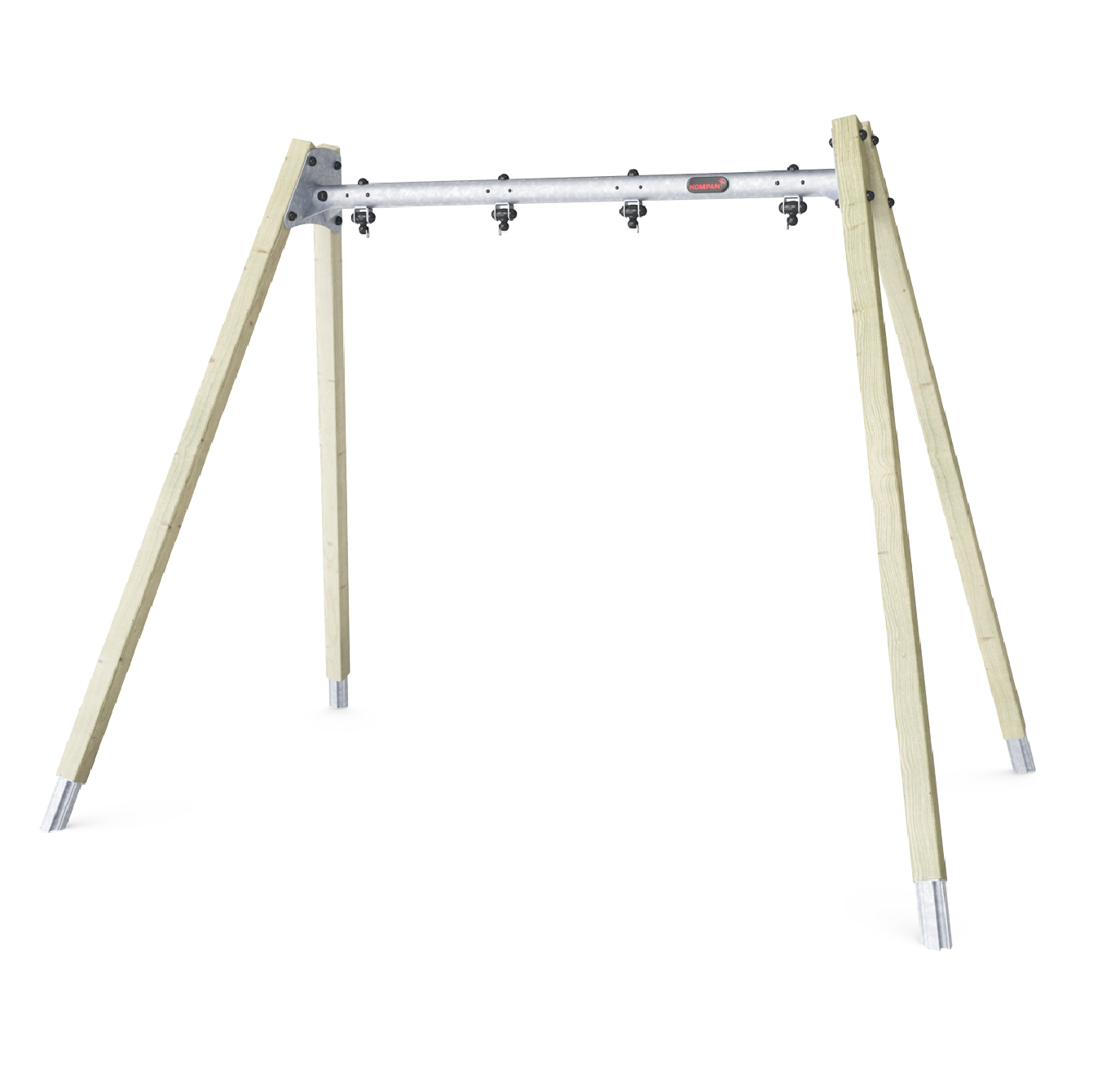 Pórtico columpio 2,5m, 2 asiento KSW902