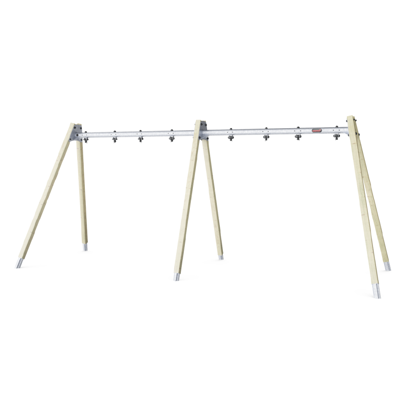 Pórtico columpio 2,5m, 4 asiento KSW904