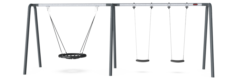 Combi H:2,5m antracita + Nido Cuerdas KSW92011