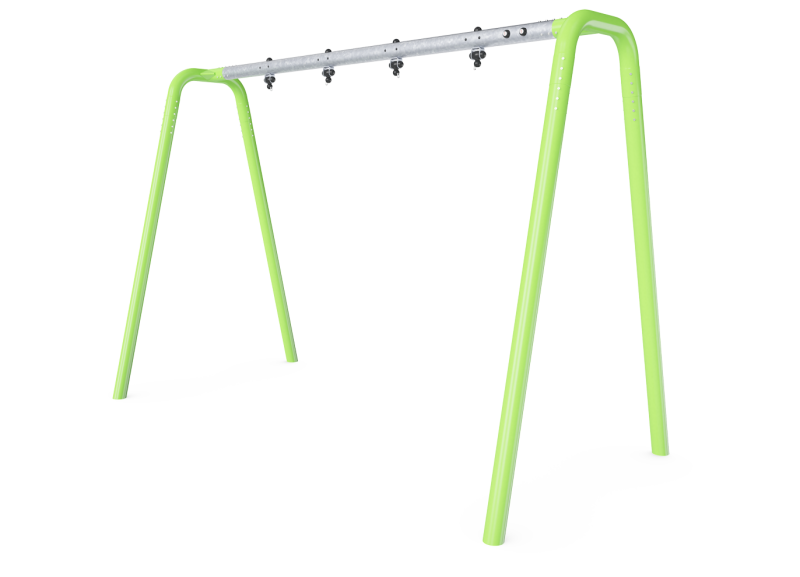 Pórtico columpio antracita H:2,5m, 2 asi KSW922
