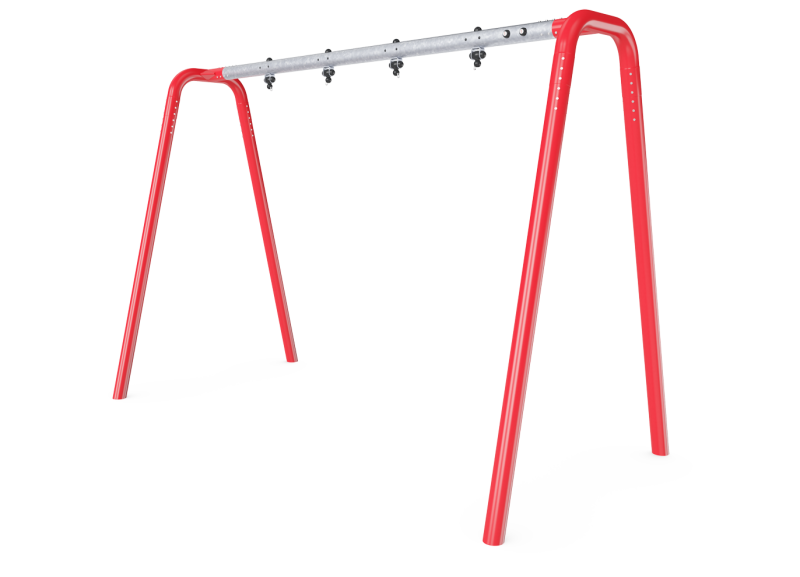 Pórtico columpio antracita H:2,5m, 2 asi KSW922