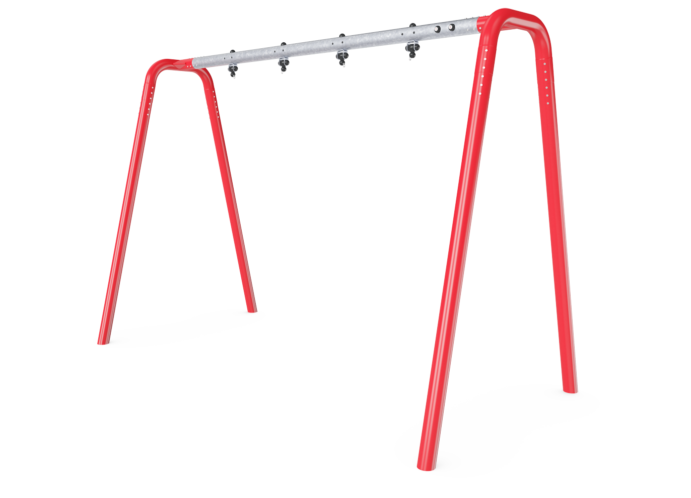 Pórtico columpio antracita H:2,5m, 2 asi KSW922
