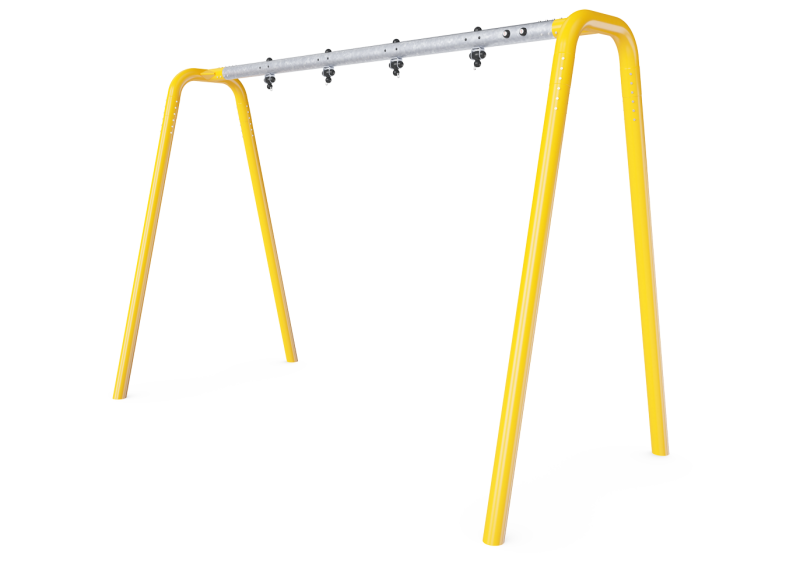 Pórtico columpio antracita H:2,5m, 2 asi KSW922