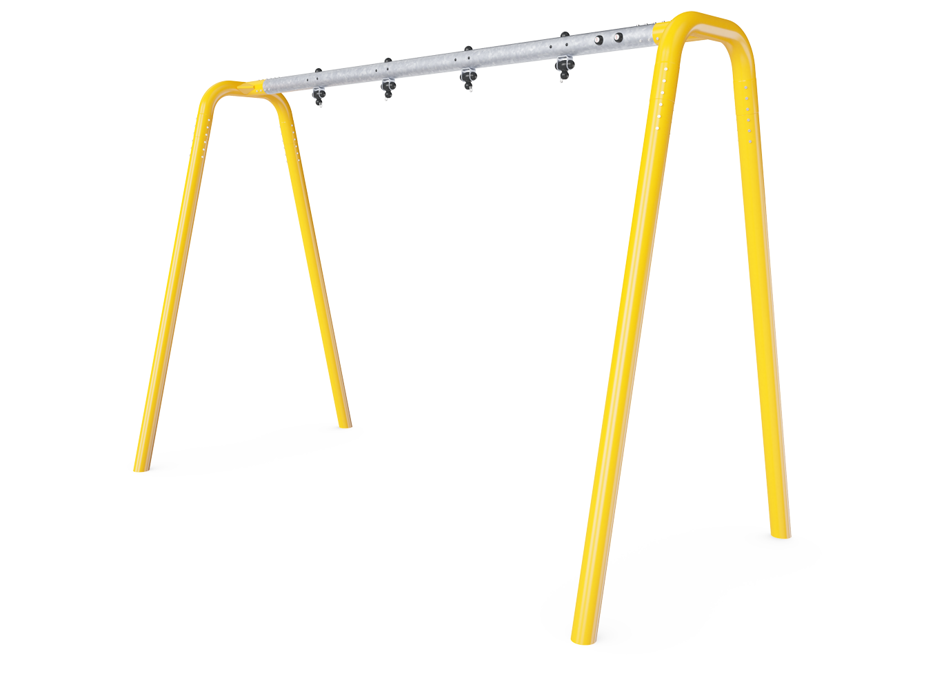 Pórtico columpio antracita H:2,5m, 2 asi KSW922