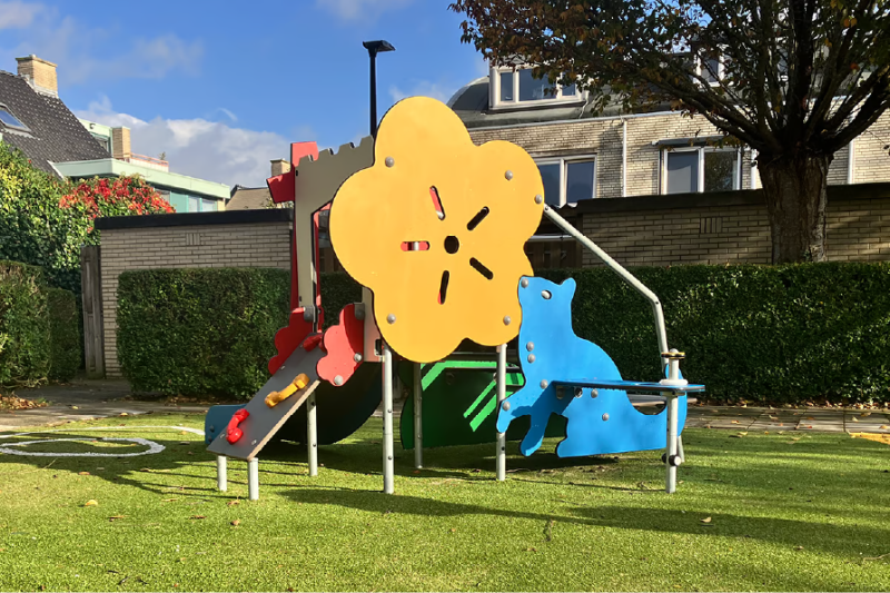 Castillo Toddlers con rampa de escalada MSC5422