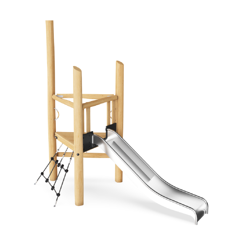 Torre escalada con tobogán NRO1003
