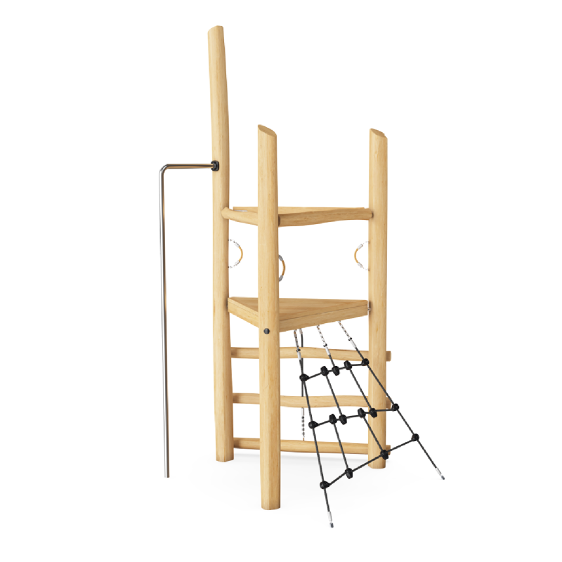 Torre escalada con barra bomberos NRO1005