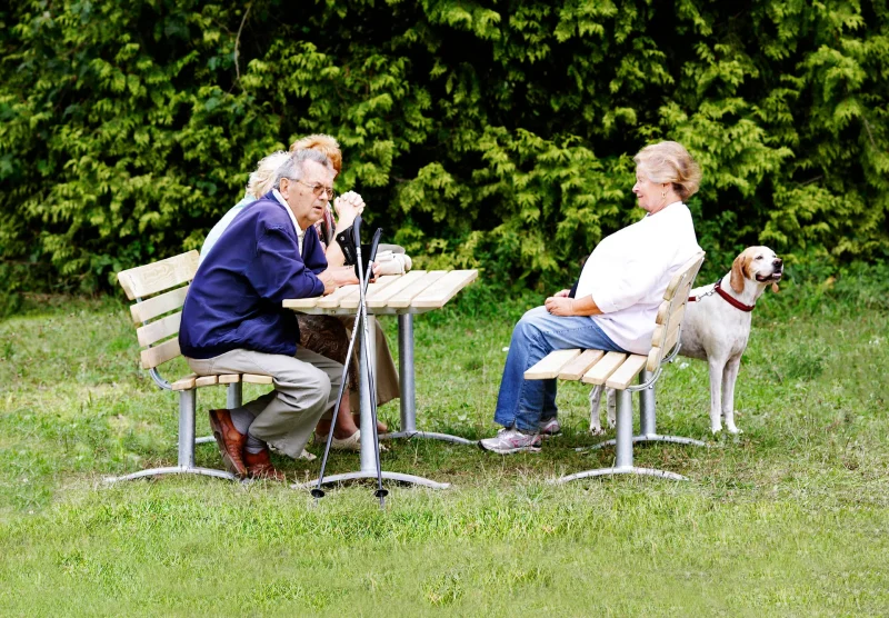 Mesa con 2 bancos NRO215