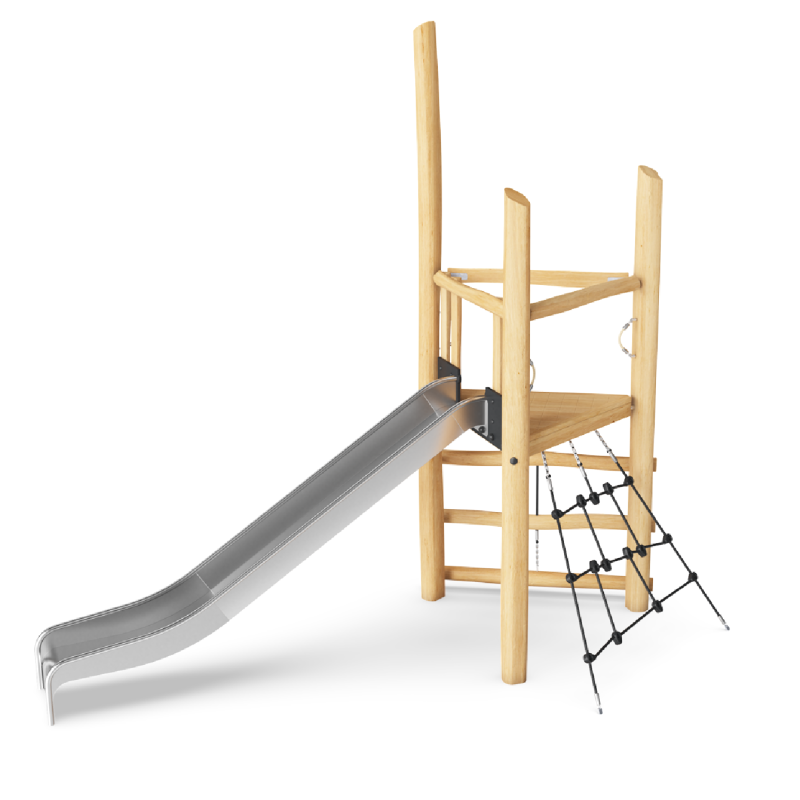 Torre con tobogán H:140cm NRO306
