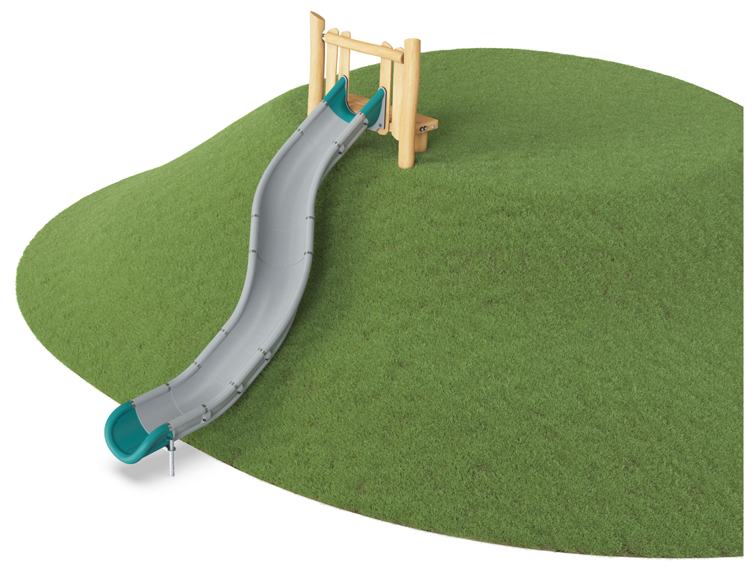 Tobogán de ladera de Robinia NRO310