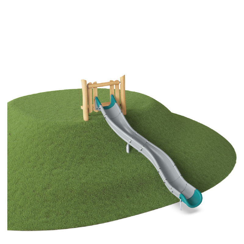 Tobogán de ladera de Robinia NRO310