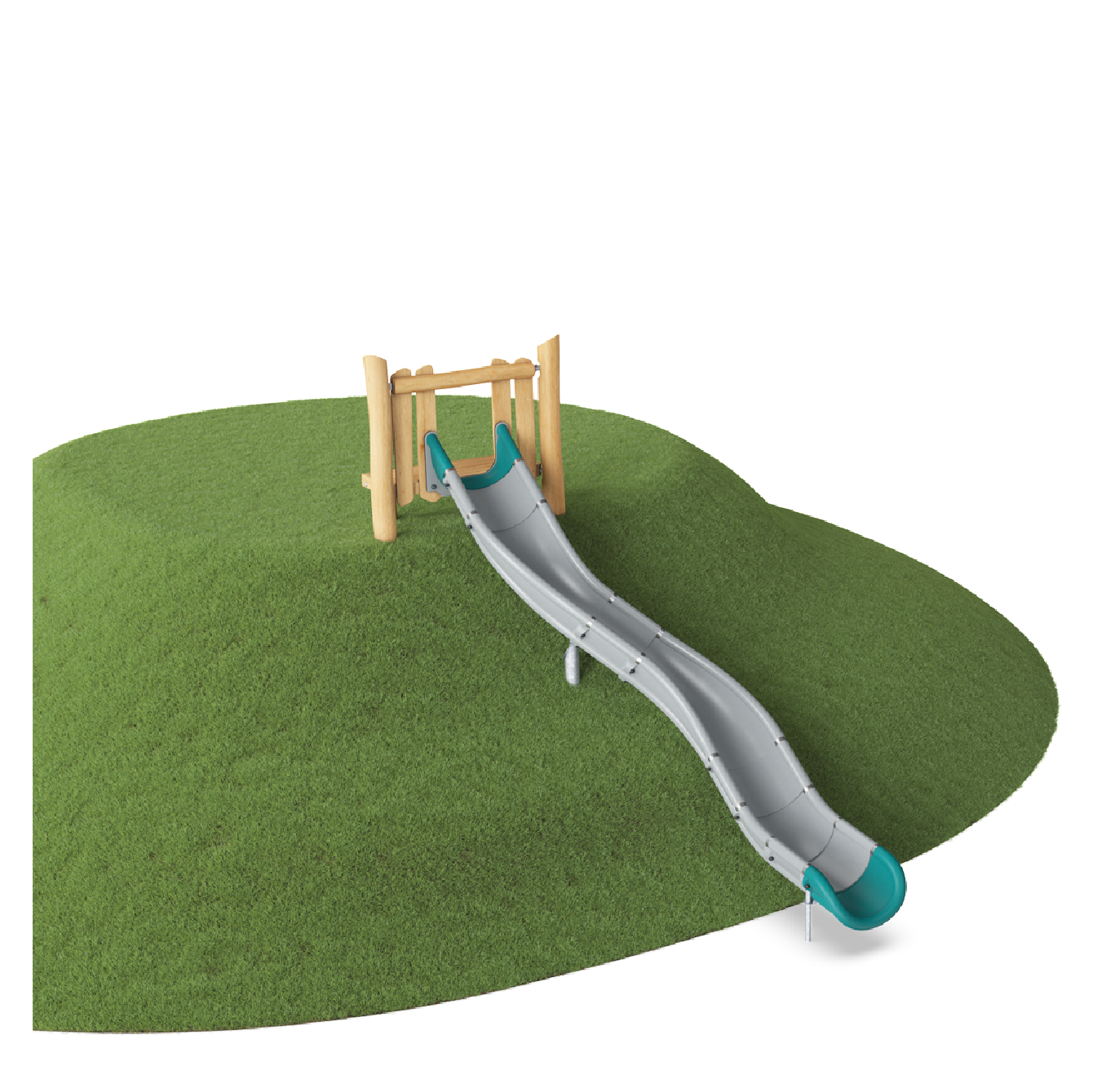 Tobogán de ladera de Robinia NRO310