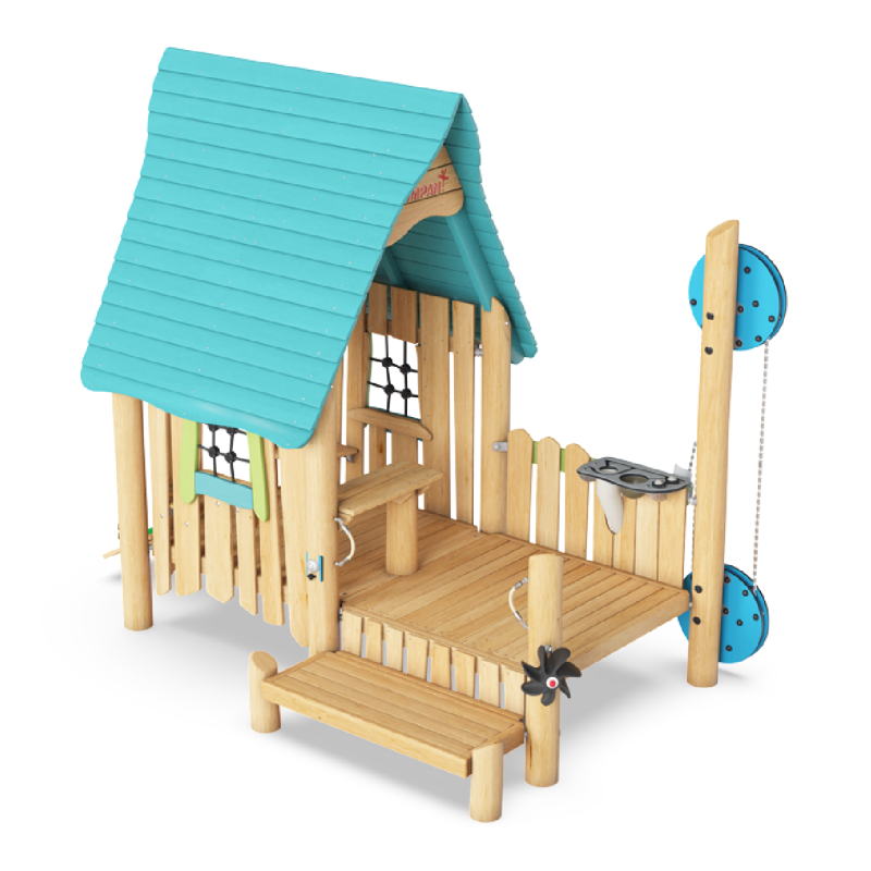 Casa Oasis de arena con Mesa & Grúa NRO52801