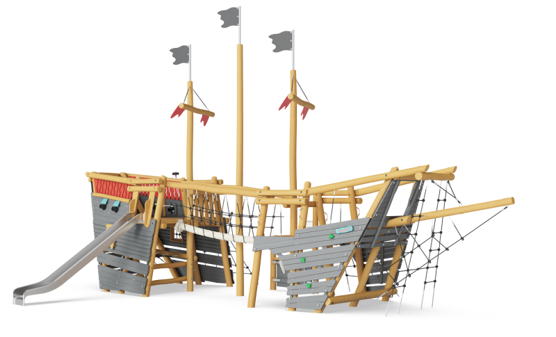 Barco pirata grande NRO544