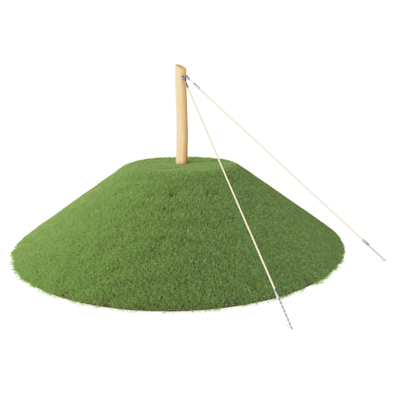 Doble cuerda de escalada de colina con EPDM NRO891