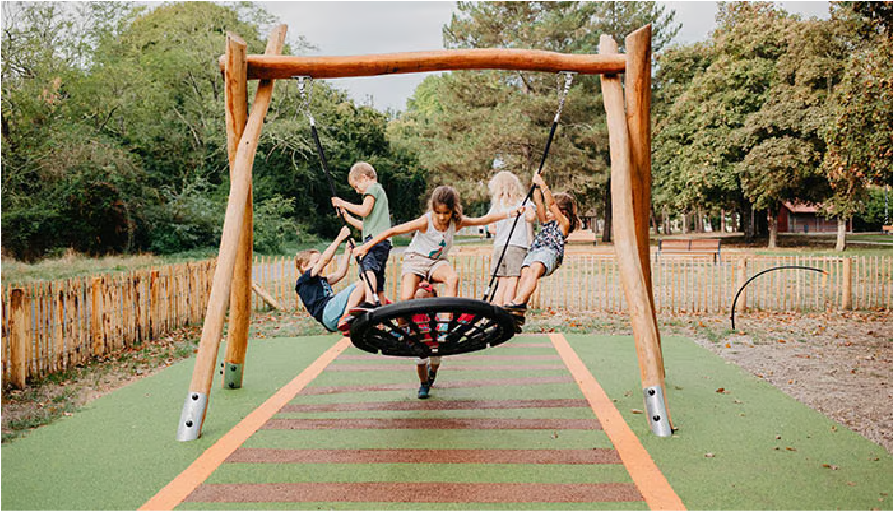 Columpio Nido cuerdas NRO906