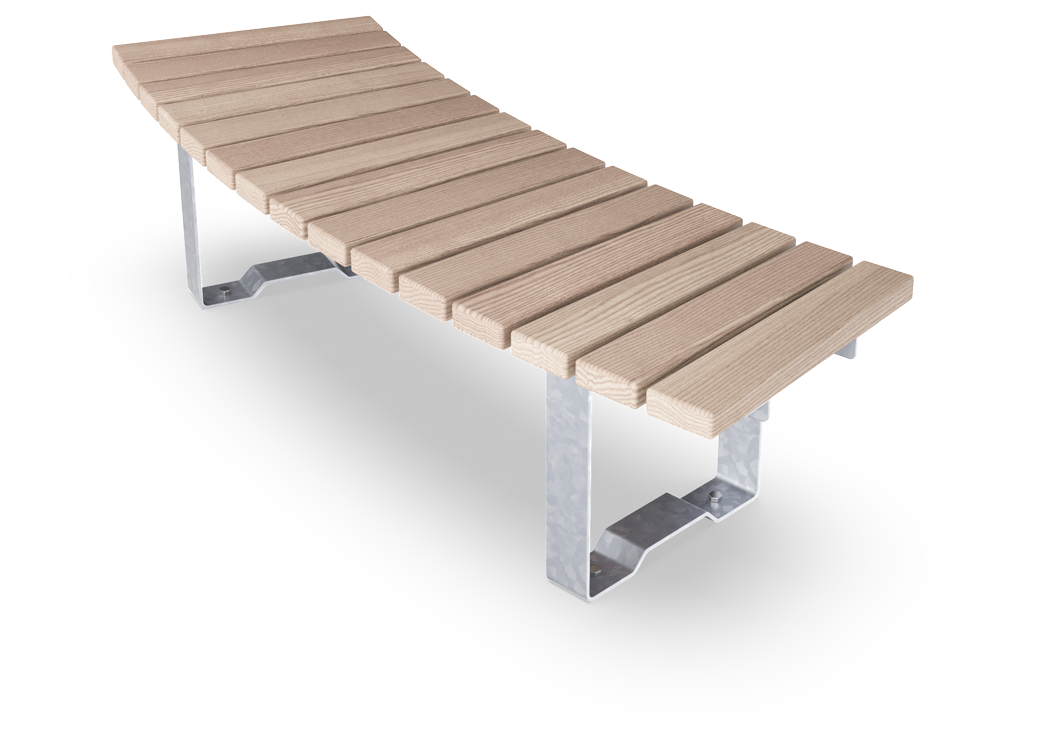 Banco Rumba Curvo 30º PAR1003