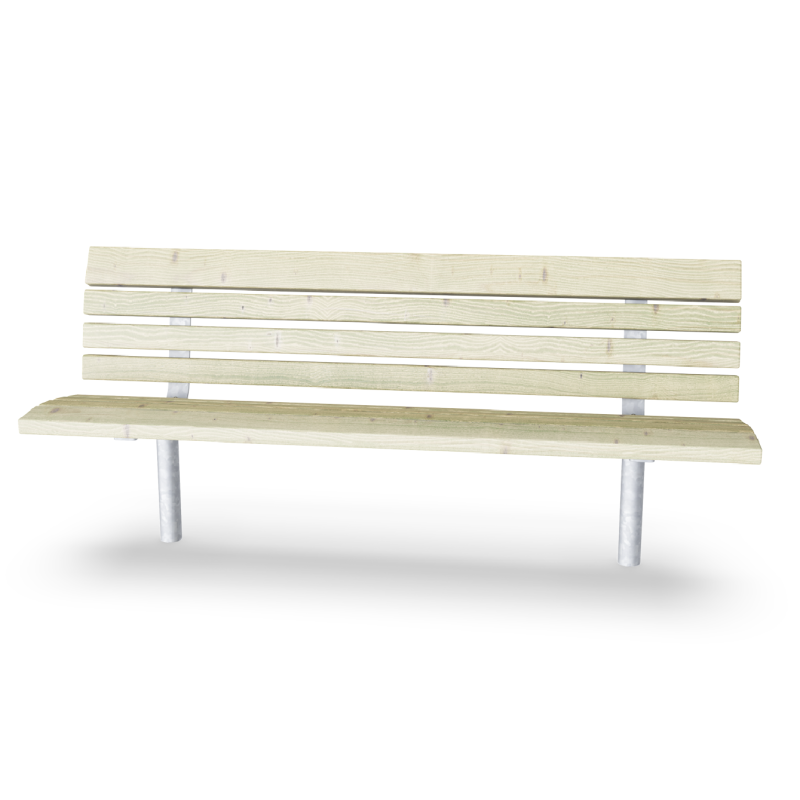 Banco Anita con respaldo PAR1051