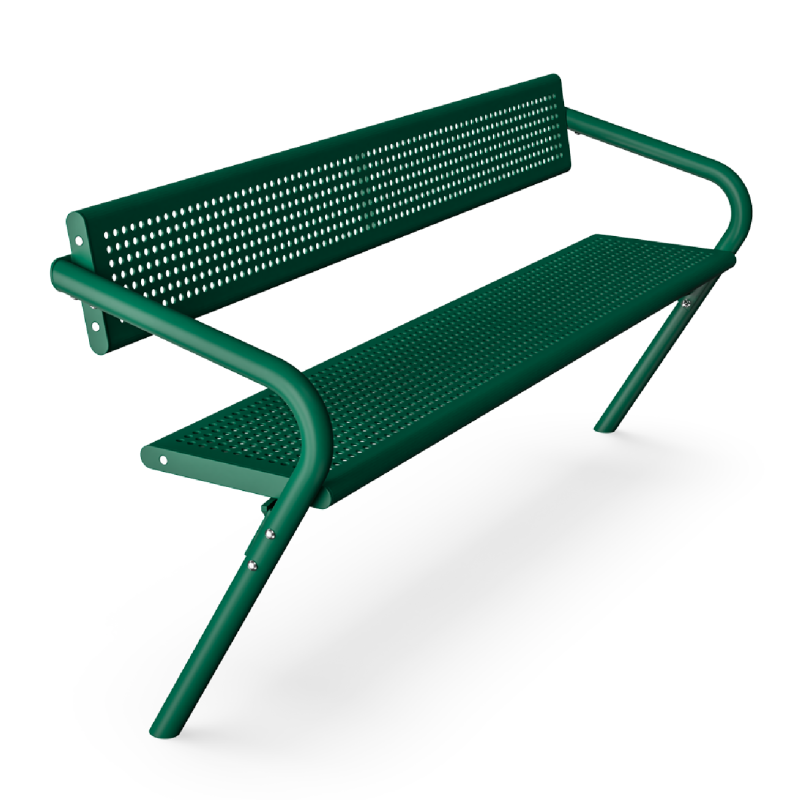 Banco Acero Ágora con respaldo PAR4054