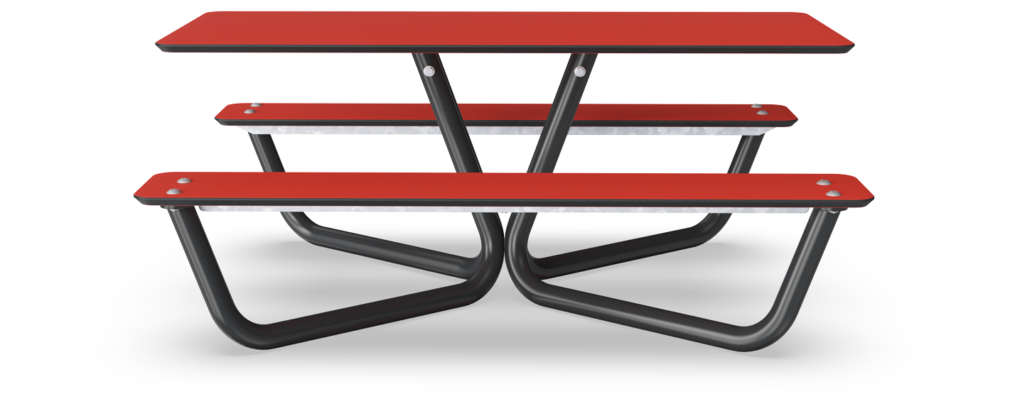 Agora Picnic Mini - Rojo HPL PAR4084