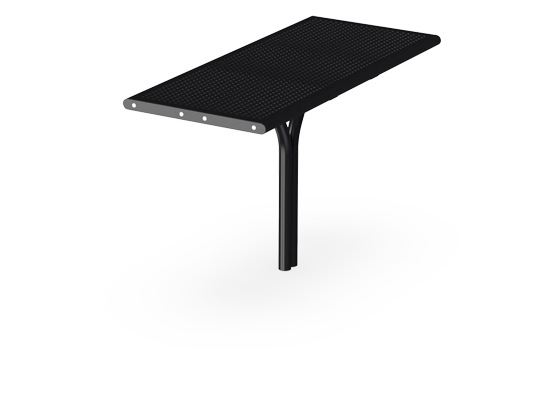 Mesa Acero Ágora PAR4152