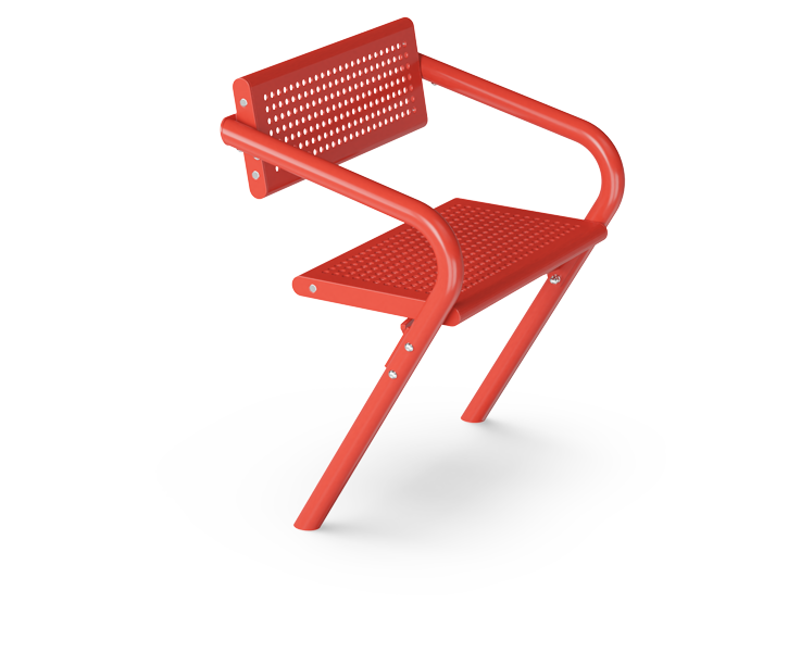 Silla Acero Ágora PAR4161