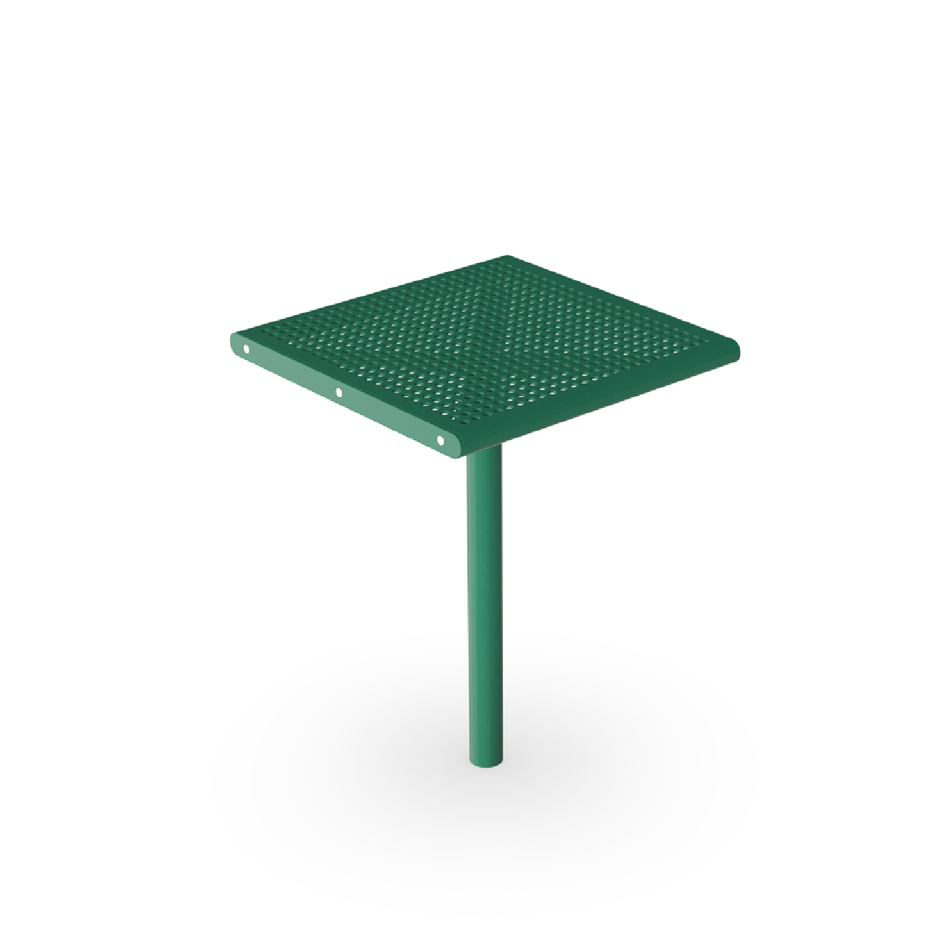 Mesa Cuadrada Acero Ágora PAR4162