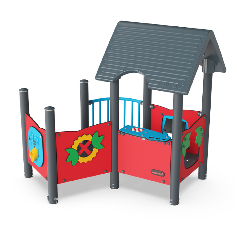 Casita de Juego con Balcón PCM002321