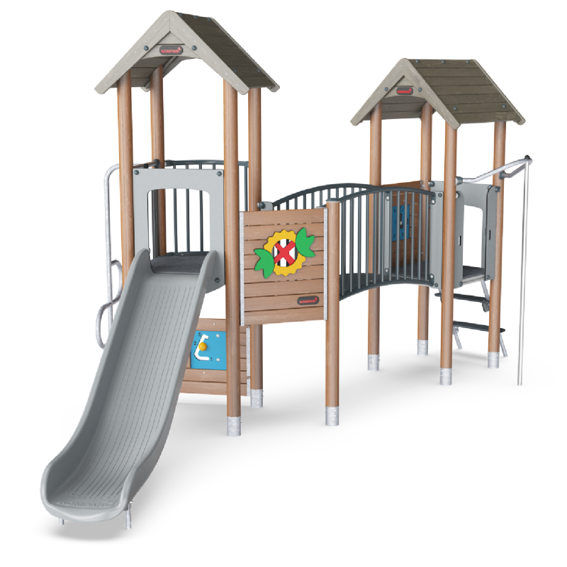 Torre Doble con Puente Curvo PCM201021