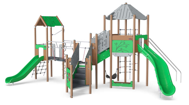 Torre Triple con Escaleras PCM310921