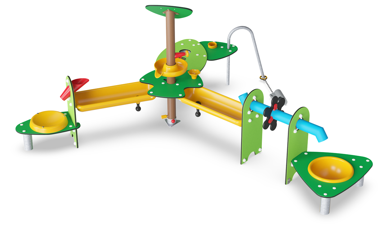 Cascada con mesa de arena PCM505