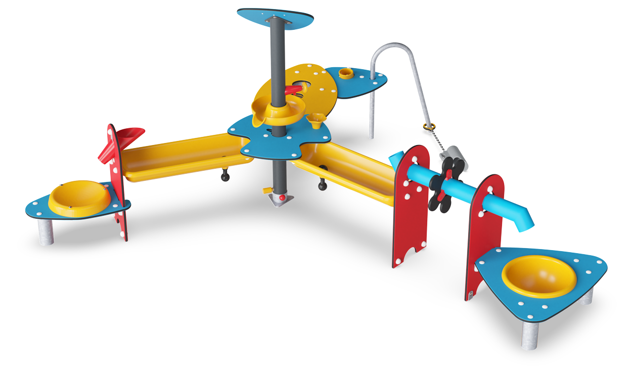 Cascada con mesa de arena PCM505