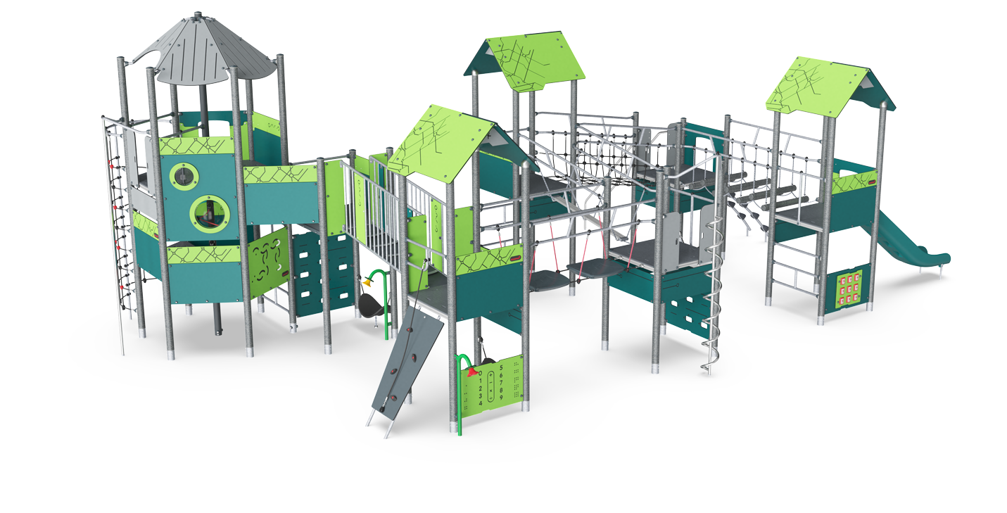 Mega Deck con seis torres PCM610121