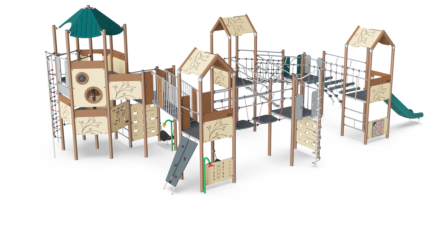 Mega Deck con seis torres PCM610121